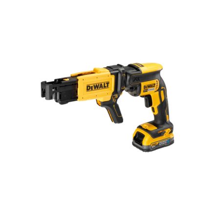 DEWALT Akku-Gipskartonschrauber + Magazin 18 V ohne Kohlebürste (1 x 1,7 Ah Akku + TSTAK) DCF6