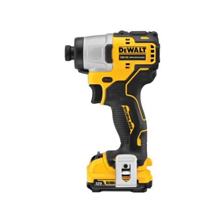 DEWALT Akku-Schlagschrauber 12 V ohne Kohlebürste (2 x 2,0 Ah Akku + Ladegerät) DCF801D2