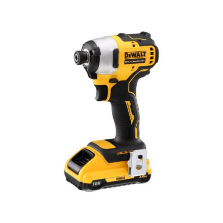 DEWALT Akku-Schlagschrauber 18 V ohne Kohlebürste (2 x 3,0 Ah Akku + Ladegerät + TSTAK) DCF809L2T