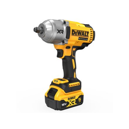 DEWALT Akku-Schlagschrauber 18 V ohne Kohlebürste 1/2" 1396/1898 Nm (2 x 5,0 Ah Akku + Ladegerät + TST