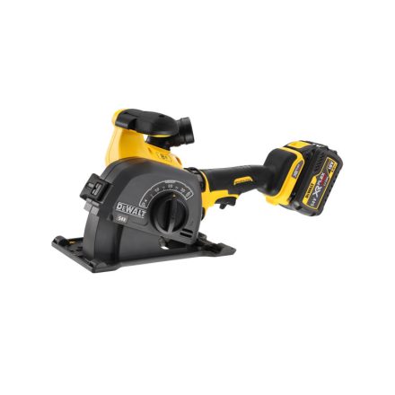 DEWALT Akku-Nutfräse 18-54 V (2 x 6,0 Ah Akku + Ladegerät) DCG200T2