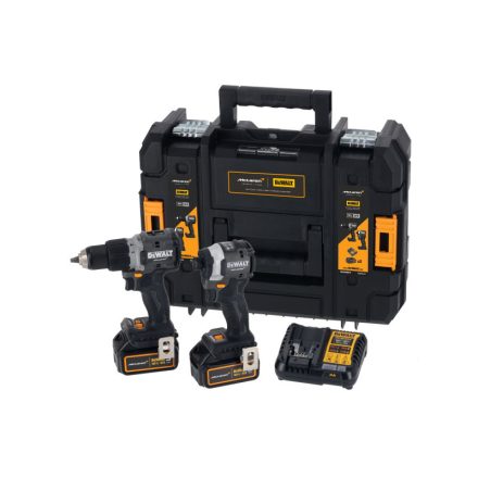 DEWALT/McLaren Akku-Powerpack 18 V (DCD85M + DCF85M + TSTAK + 2 x 5,0 Ah Akku + Ladegerät)