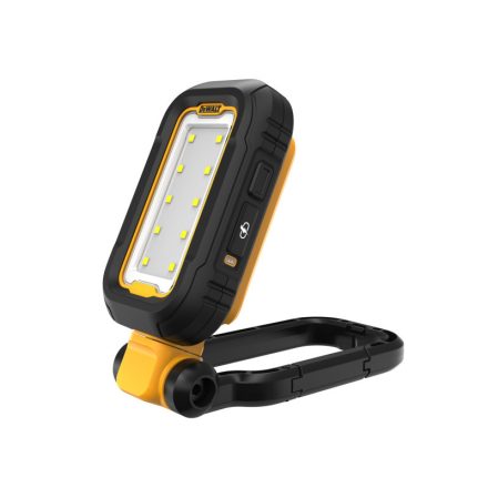 DEWALT Akku-LED-Lampe 3,6V USB-C wiederaufladbar, 360° drehbarer Kopf 1000 Lumen
