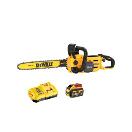 DEWALT Akku-Kettensäge 18-54 V (1 x 9,0 Ah Akku + Ladegerät) DCMCS574X1