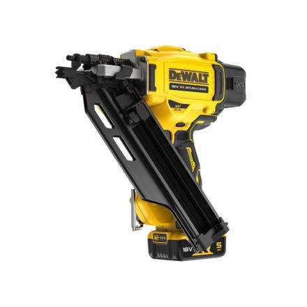 DEWALT Akku-Nagelgerät für Strukturmontage 33° 18 V (2 x 5,0 Ah Akku + Ladegerät) im Koffer