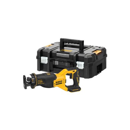 DEWALT Akku-Säbelsäge 18 V ohne Kohlebürste (ohne Akku + Ladegerät, TSTAK) DCS382NT