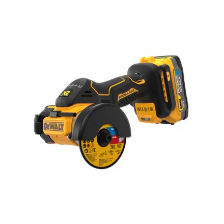 DEWALT Akku-Schneidwerkzeug 18 V ohne Kohlebürste (2 x 1,7 Ah Akku + Ladegerät + TSTAK) DCS438E2T
