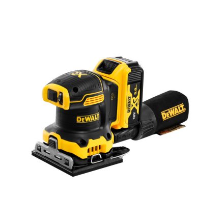 DEWALT Akku-Exzenterschleifer 18 V ohne Kohlebürste (2 x 5,0 Ah Akku + Ladegerät) DCW200P2