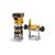 DEWALT Akku-Router 18 V (2 x 5,0 Ah Akkus + Ladegerät) DCW604P2