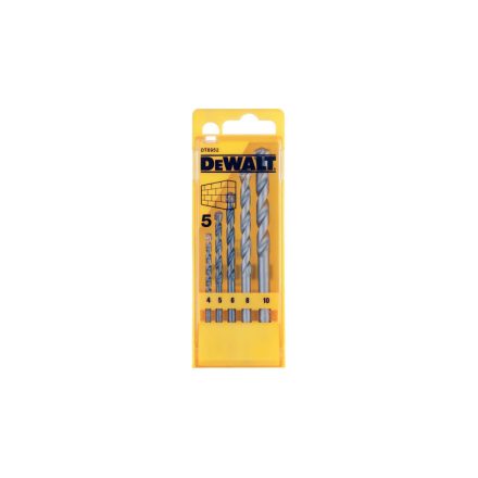DEWALT Steinbohrer-Set 5-teilig zylindrisch (4 -10 mm)
