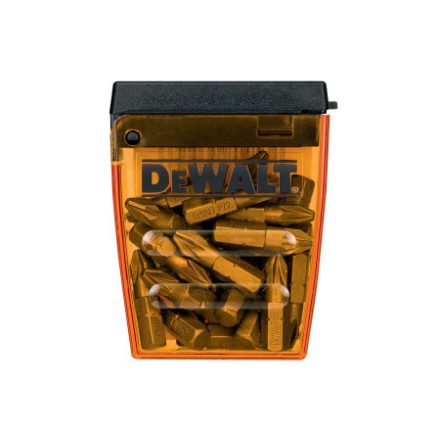DEWALT Bit-Spitze PZ2 x 25 mm im Tough Case (25 Stück)