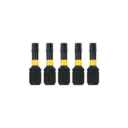 DEWALT Extreme Impact Bitspitze T30 x 25 mm (5 Stück)