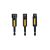 DEWALT Extreme Magnetschraubendreher-Set 3-teilig