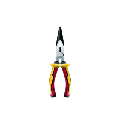 DEWALT Lange Nase Zange gerade 200 mm bis 1000 V isoliert (lasergehärtet)