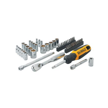 DEWALT Bit- und Steckschlüsselsatz 50-teilig 1/4"