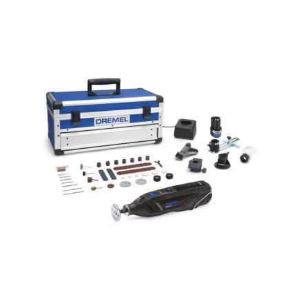 DREMEL Akku-Multifunktionswerkzeug + 65-tlg. Zubehörset 8260-5/65 (1 x 3,0 Ah Akku + Ladegerät)