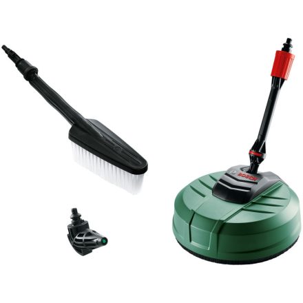 BOSCH Terrassenreinigungskopf + Waschbürste + 90°-Düse