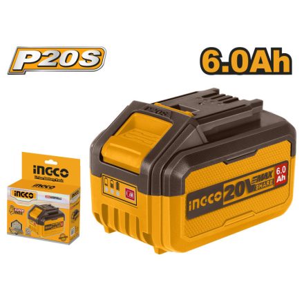 INGCO Akku 6,0 Ah 20 V