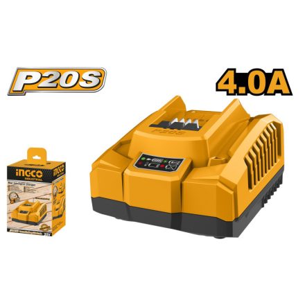 INGCO Akkuladegerät 4,0 A 20 V