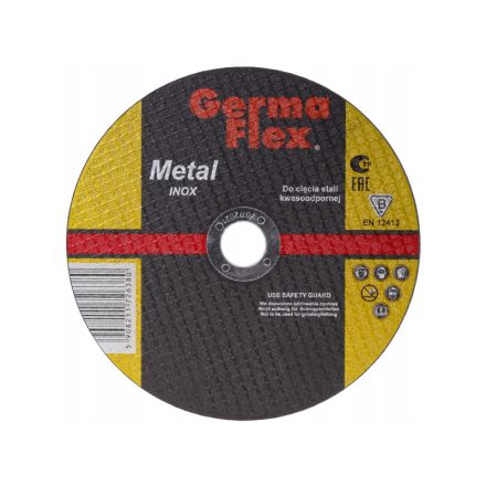 GERMAFLEX Trennscheibe für Metall 125 x 2,0 x 22,2 mm inox