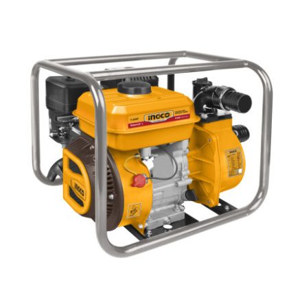 INGCO Benzinwasserpumpe 2" 208 cm3 7 PS 550 Liter/Stunde