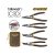 INGCO Sicherungsringzangen-Set 4-teilig 125 mm