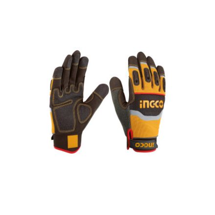 INGCO Arbeitsschutz-Handschuhe XL verstärkt