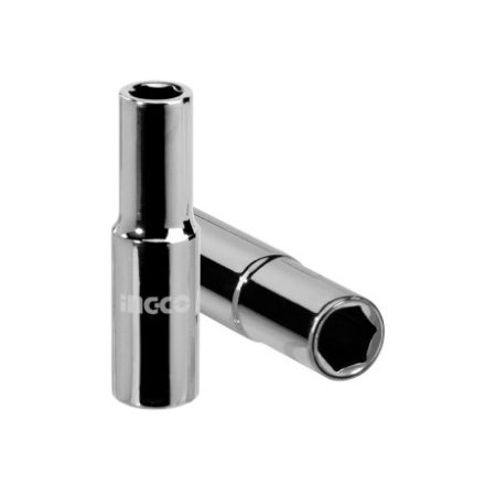 INGCO Lange Stecknuss 1/2" 13 mm CrV