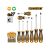 INGCO Schraubendreher-Set 8-teilig magnetisch CrV