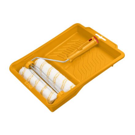INGCO Mikrofaser-Farbroller-Set 4-teilig 230 x 12 x 6 mm