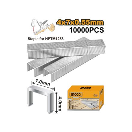INGCO Heftklammern für HPTM1258 Handhefter (10000 Stück)