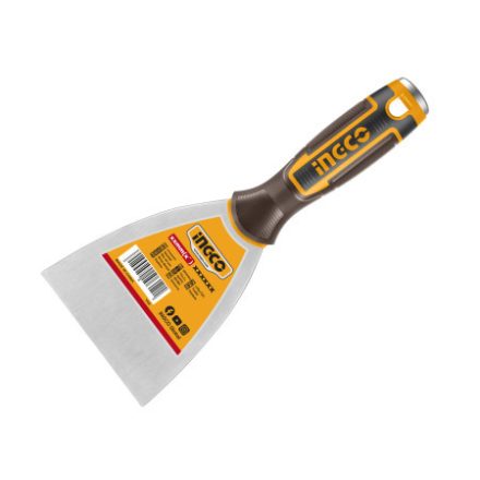 INGCO Spachtel 80 mm Inox mit weichem Griff