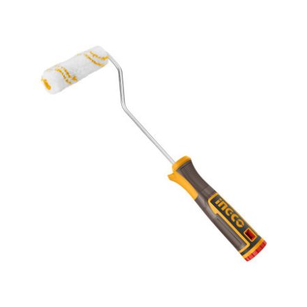 INGCO Mikrofaser-Farbroller mit Griff 100 x 12 x 6 mm weicher Griff