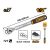INGCO Ratschenantriebswelle 1/2" 340-450 mm 72T teleskopisch CrV