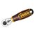 INGCO Mini-Ratschenantrieb 1/4"-3/8" 140 mm CrV CrMo