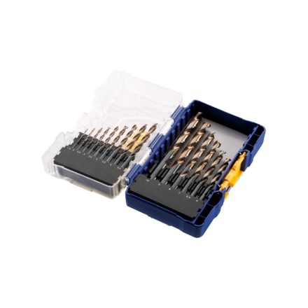 IRWIN Spiralbohrer-Set 15-teilig HSS PRO zylindrisch (1,5-10 mm)