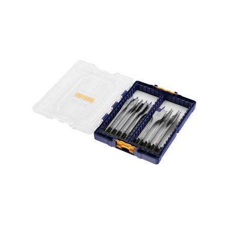 IRWIN Flachholzbohrer-Set 8-teilig Bit Blue Groove 4x (12-32 mm)