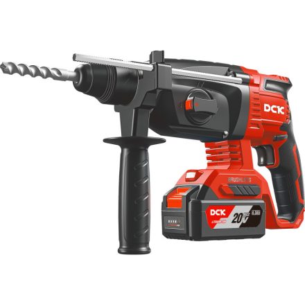 DCK Akku-Kombihammer 2,8 J SDS-Plus 20V (2 x 5,0 Ah Akku + Ladegerät)
