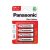 PANASONIC AA/Bleistift-Zink-Mangan-Langlebigkeitsbatterie 1,5 V (4 Stück)
