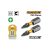 INGCO Impact Bit Spitze PZ2 x 25 mm (2 Stück)
