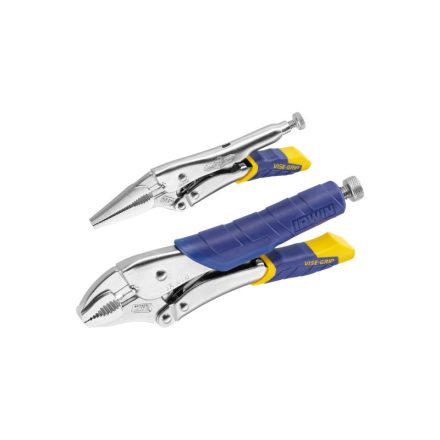 IRWIN Vise-Grip Selbstsichernde Zangenset 2-teilig mit Schnellfreigabe