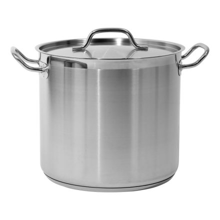 YATO GASTRO Topf mit Deckel 15,4 Liter 280 x 250 mm Edelstahl