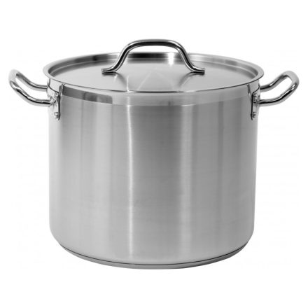 YATO GASTRO Topf mit Deckel 20,9 Liter 320 x 260 mm Edelstahl