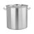 YATO GASTRO Topf mit Deckel 50 Liter 400 x 400 mm Edelstahl