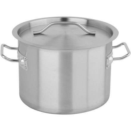YATO GASTRO Topf mit Deckel 9 Liter 250 x 180 mm Edelstahl