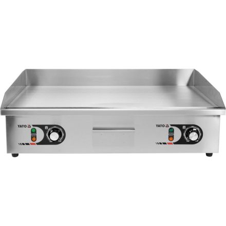 YATO GASTRO Doppelgrill 730 mm 2 x 2200 W flaches Backblech
