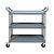 YATO GASTRO Speisewagen mit 3 Ablagen, Kunststoff