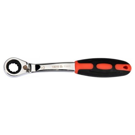YATO Ratschen-Ringschlüssel 10 mm / 145 mm CrV