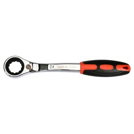 YATO Ratschen-Ringschlüssel 24 mm / 265 mm CrV