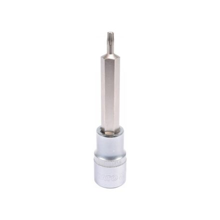YATO Langer Bit-Steckschlüssel Torx 1/2" T20 CrV